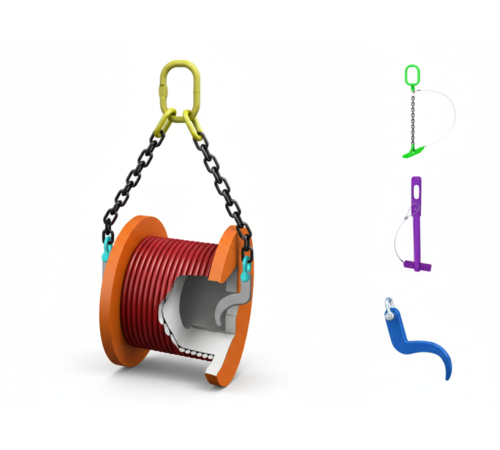 Захваты для кабельных катушек